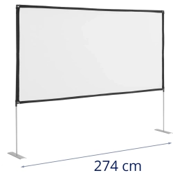EAN 4062859154378 Ekran projekcyjny podłogowy składany 120'' 269 x 150 cm 16:9 Hurtownia Sklep