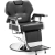 EAN 4062859235640 Fotel fryzjerski barberski z podnóżkiem PRESTON - czarny Hurtownia Sklep