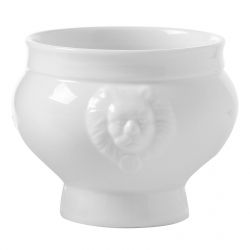 Miska na zupę LIONHEAD biała porcelana 1L - Hendi 784747 Hurtownia Sklep Cena Tanio