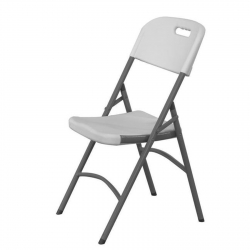 Krzesło cateringowe składane białe do 180kg - Hendi 810965 Hurtownia Sklep Cena Tanio
