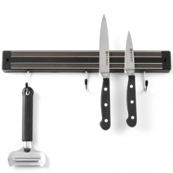 Listwa magnetyczna na noże z haczykami 450 mm Hendi 820308 Hurtownia Sklep Cena