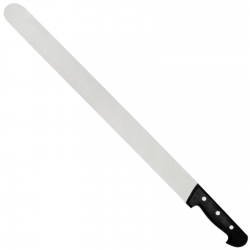 Nóż do kebaba gyrosa gładki dł. 550 mm SUPERIOR - Hendi 841402 Zielona Góra Hurtownia