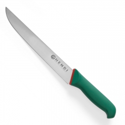 Nóż kuchenny do wędlin i pieczeni Green Line  dł. 345mm - Hendi 843901 Hurtownia Sklep Cena Tanio