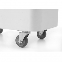 Wózek pojemnik gastronomiczny na kółkach na sypkie produkty żywnościowe poj. 98L Hurtownia Sklep Cena Tanio