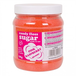Różowy malinowy cukier do waty cukrowej producent hurtownia sklep tanio.