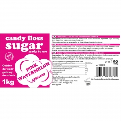 Kolorowy Smakowy Cukier Do Waty Cukrowej Różowy Arbuzowy Producent Hurtownia
