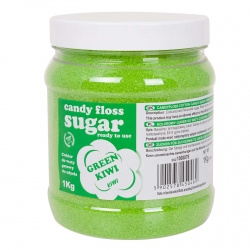 Kolorowy Smakowy Cukier Do Waty Z Cukry Na Patyku Zielony Kiwiowy Hurtownia Producent