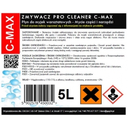 Płyn zmywacz do myjki warsztatowej PRO CLEANER C-MAX 5L Hurtonia Niska Cena