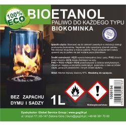 Bioalkohol bioetanol BIO paliwo do biokominka producent hurtownia Zielona Góra