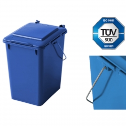 EUROPLAST AUSTRIA Pojemnik kosz do segregowania śmieci i  odpadków niebieski 10l hurtownia sklep Zielona Góra