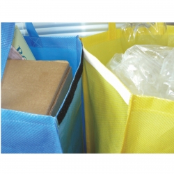 Zestaw 3 wytrzymałych toreb worków do segregacji śmieci 3 x 21L Hurtownia Sklep Cena Tanio