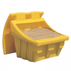 Pojemnik skrzynia na piasek 150kg żółty Hurtownia Sklep Cena Tanio