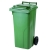 Pojemnik kubeł na odpady i śmieci ATESTY Europlast Austria - zielony 120L Hurtownia Sklep Cena Najtaniej Zielona Góra Dy