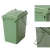 EUROPLAST AUSTRIA Pojemnik kosz do segregowania śmieci i  odpadków zielony 10l hurtownia sklep Zielona Góra