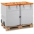 Pojemnik na odpady niebezpieczne MOBIL BOX 170L - pomarańczowy