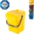Kosz pojemnik do segregacji sortowania śmieci na plastik metal - żółty Urba 40L