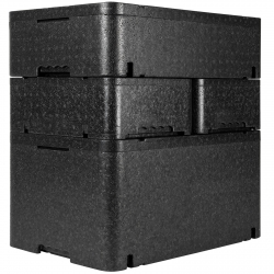 Termobox pudełko termos pojemnik termiczny z pokrywką do żywności leków 600x400x296mm GN1/1 48L Arpack Hurtownia Sklep C