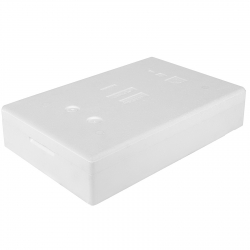 Termobox pudełko termiczne styropianowe z pokrywką atest PZH 580x380x170mm 13.5L Arpack Hurtownia Sklep Cena Tanio