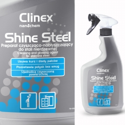 CLINEX Shine Steel 650ML EAN 5907513273097 hurtownia sklep Zielona Góra