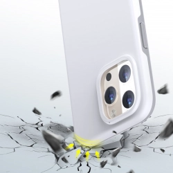 Etui do iPhone 13 Pro MFM Anti-drop case biały  CHOETECH 6932112101334
