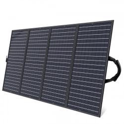 Ładowarka solarna słoneczna turystyczna składana 160W czarna  CHOETECH 6932112103680