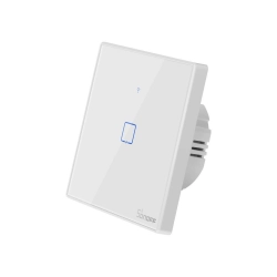 Jednokanałowy dotykowy włącznik światła przełącznik przycisk WiFi biały T2EU1C-TX Sonoff 6920075725711