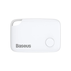 T2 brelok mini bezprzewodowy lokalizator do kluczy i innych przedmiotów biały  BASEUS 6953156214934