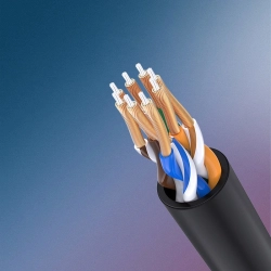 Patchcord kabel przewód sieciowy Ethernet RJ45 Cat 6A UTP 1000Mbps 1m  UGREEN 6957303873326