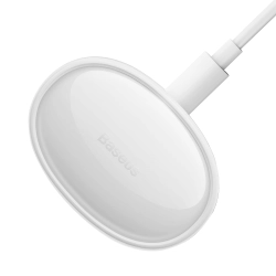 Bezprzewodowe słuchawki TWS Bluetooth 5.2 wodoodporne IP55 Bowie E2 biały  BASEUS 6932172602444