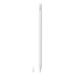 Rysik do iPhone iPada bezprzewodowy aktywny + wymienna końcówka biały  BASEUS 6932172615116