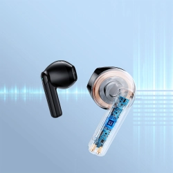 Słuchawki TWS bezprzewodowe ENC wodoodporne IPX4 Bluetooth 5.3 czarny  JOYROOM 6941237184962