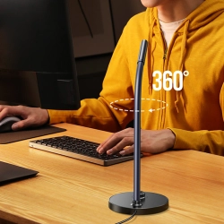 Mikrofon USB do laptopa komputera biurkowy z podstawką czarny  UGREEN 6957303894161