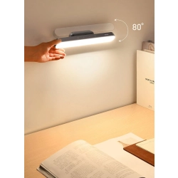 Magnetyczna lampka nocna LED lampa pod szafkę do domu kuchni pokoju szary  BASEUS 6953156203938