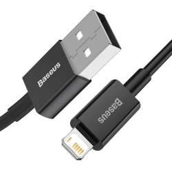 BASEUS 6953156205451 Kabel przewód do iPhone USB - Lightning 2m - biały