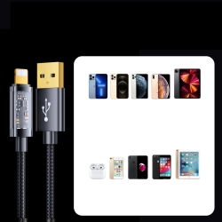 JOYROOM 6941237196361 Kabel przewód do szybkiego ładowania iPhone USB - Lightning PD 20W 1,2m czarny