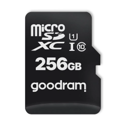 Goodram 5908267930175 Karta pamięci Microcard 256GB micro SD XC UHS-I class 10 + adapter SD