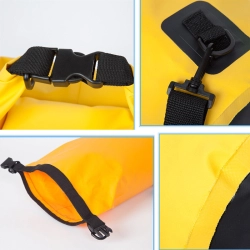 HURTEL 9145576276525 Worek plecak torba Outdoor PVC turystyczna wodoodporna 10L - zielona