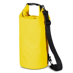 HURTEL 9145576276549 Worek plecak torba Outdoor PVC turystyczna wodoodporna 10L - żółta