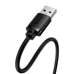 BASEUS 6932172630362 Przedłużacz kabla przewodu USB 3.0 1.5m czarny