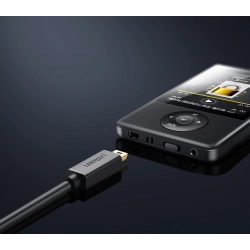 UGREEN 6957303800483 Kabel przewód USB - mini USB 480Mbps 1m czarny