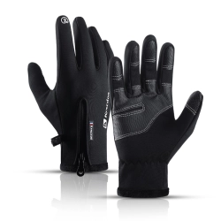 HURTEL 5907769307683 Sportowe rękawiczki dotykowe do telefonu zimowe Outdoor roz. M czarne