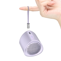 Tronsmart 6975606871009 Mały Mini głośnik bezprzewodowy TWS Nimo Bluetooth 5.3 5W fioletowy