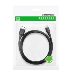 UGREEN 6957303861170 Wytrzymały kabel przewód USB - USB-C 480 Mbps 3A 1,5m czarny