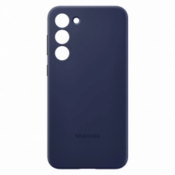 SAMSUNG 8806094770643 Etui silikonowy pokrowiec Samsung Galaxy S23+ Silicone Cover granatowe