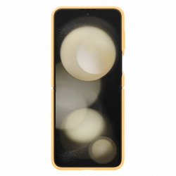 SAMSUNG 8806095064956 Etui silikonowe z uchwytem do Smsung Galaxy Z Flip 5 żółte