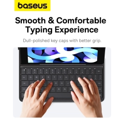 BASEUS 6932172635510 Etui z klawiaturą na iPad 10.2'' 2019-2021 + kabel USB-C Brilliance Series czarne