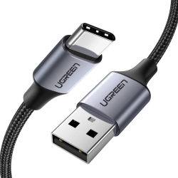 UGREEN 6957303861262 Kabel przewód USB - USB-C QC 3.0 3A 1m szary
