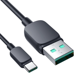 JOYROOM 6956116748302 Kabel przewód USB - USB-C 3A 1.2m czarny