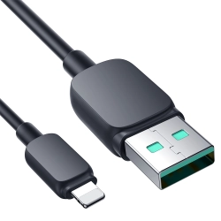 JOYROOM 6956116748159 Kabel przewód do iPhone Lightning - USB 2.4A 1,2m czarny