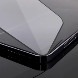 WOZINSKY 9145576261606 Szkło hartowane na ekran iPhone 14 Pro elastyczne z czarną ramką Full Cover Flexi Nano Glass